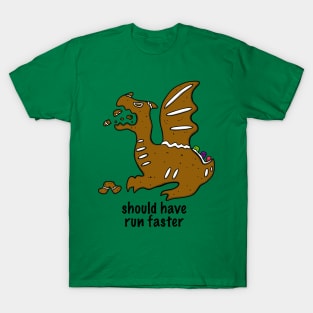Gingerbread Dragon Wins T-Shirt